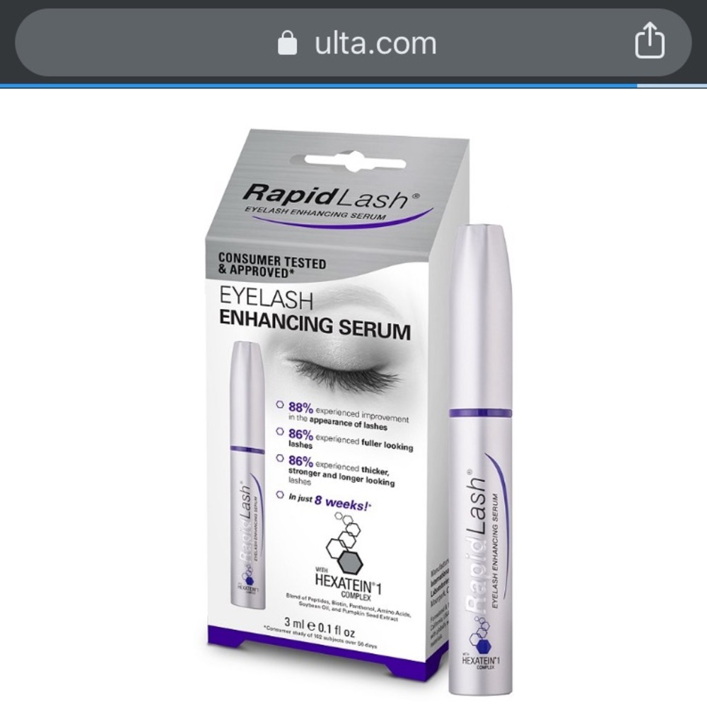 NEW RapidLash Eyelash Enhancing Serum, 3oz.